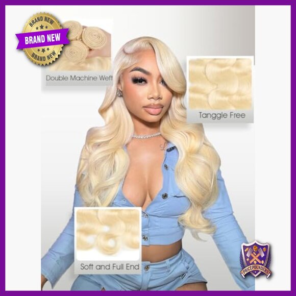 Natural Wave Human Hair Extensions 3 Bundles 14-18 Inch Virgin Hair Body Wave Human Hair 3 Bundles Brazilian Virgin Hair Weave  main image 3